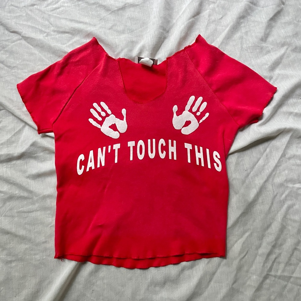 Vintage CK Crop Tee